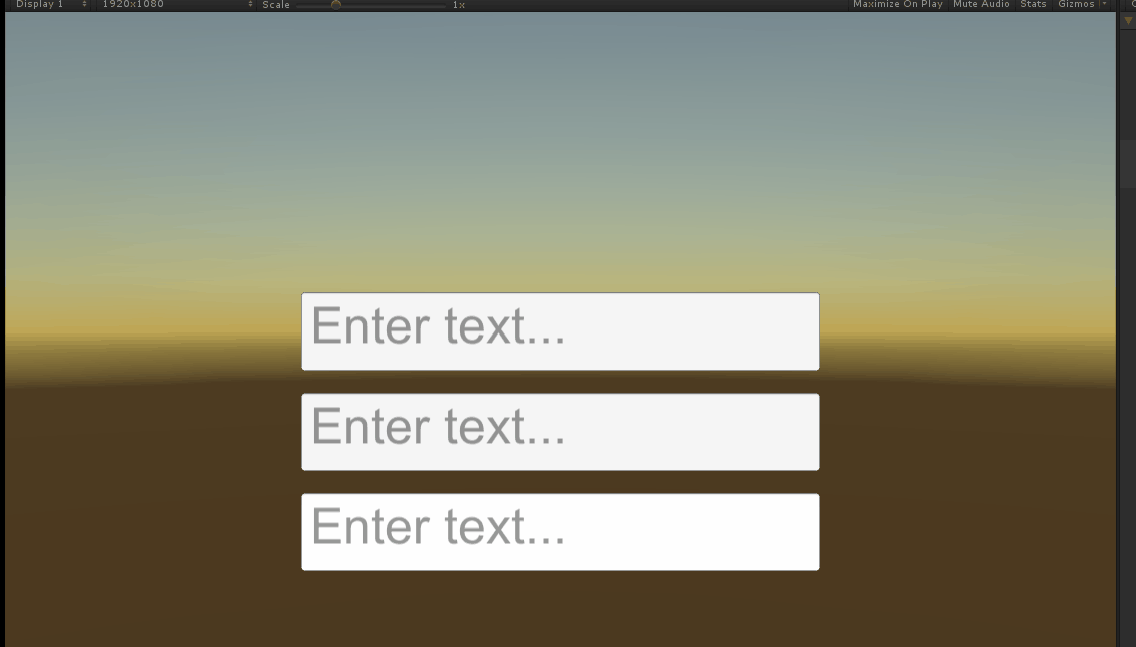 Unity3D UGUI：Tab键切换InputField光标位置-图片1